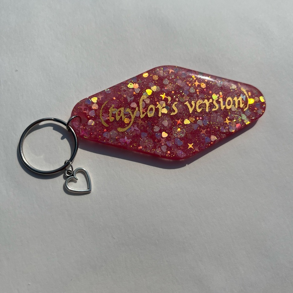 Taylor Swift Lover inspired keychain